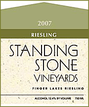 Standing Stone 2007 Riesling